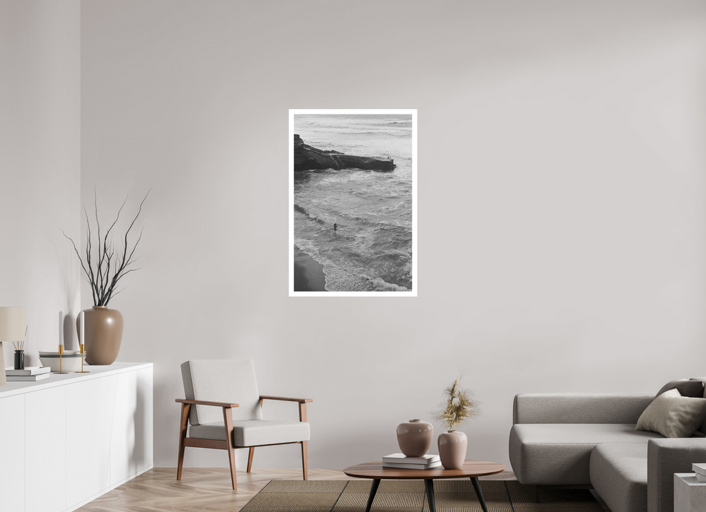 70 x 105 cm, Luxe Paper Print unframed femme de marin