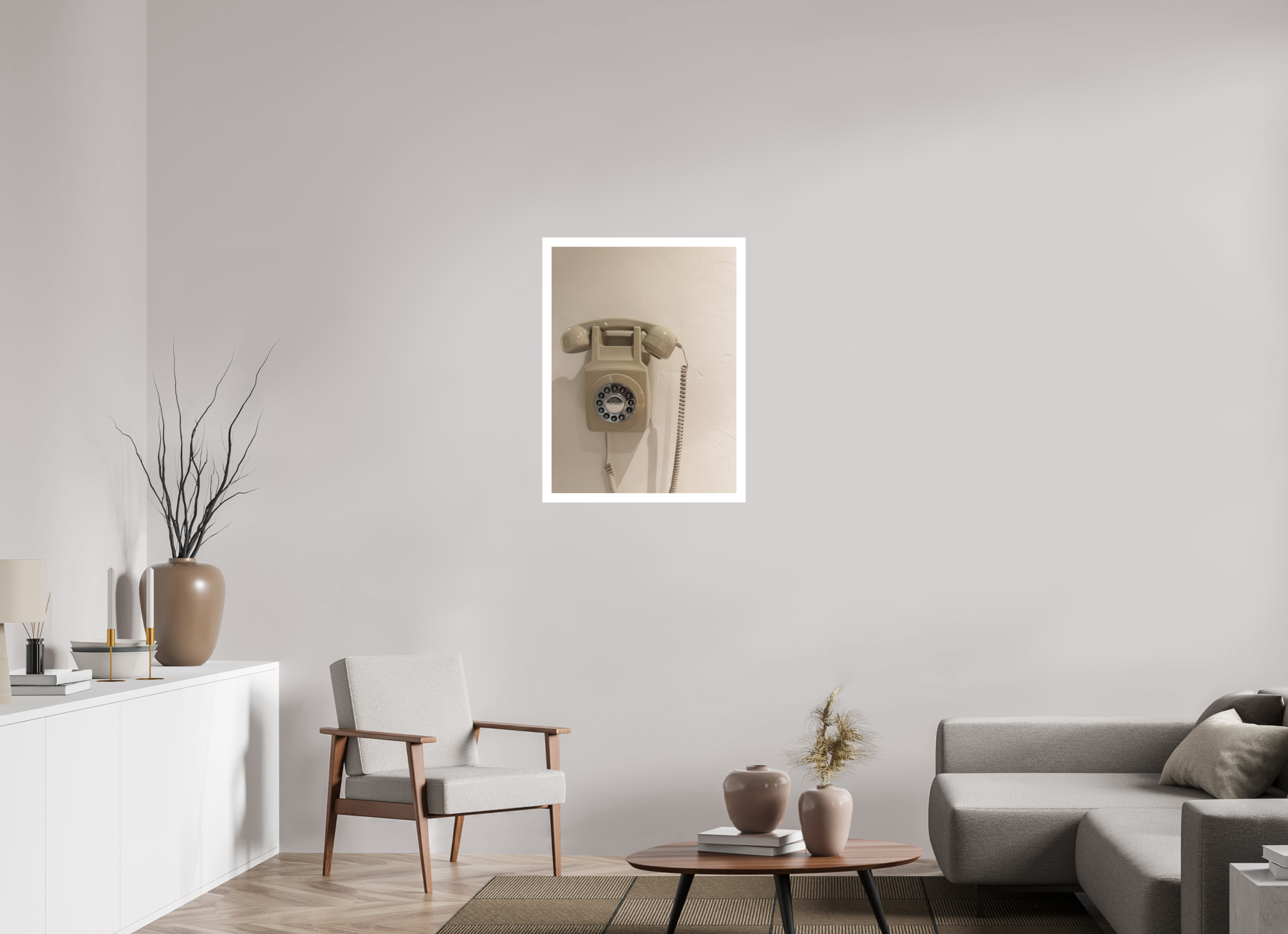 60 x 80 cm, Luxe Paper Print unframed say something