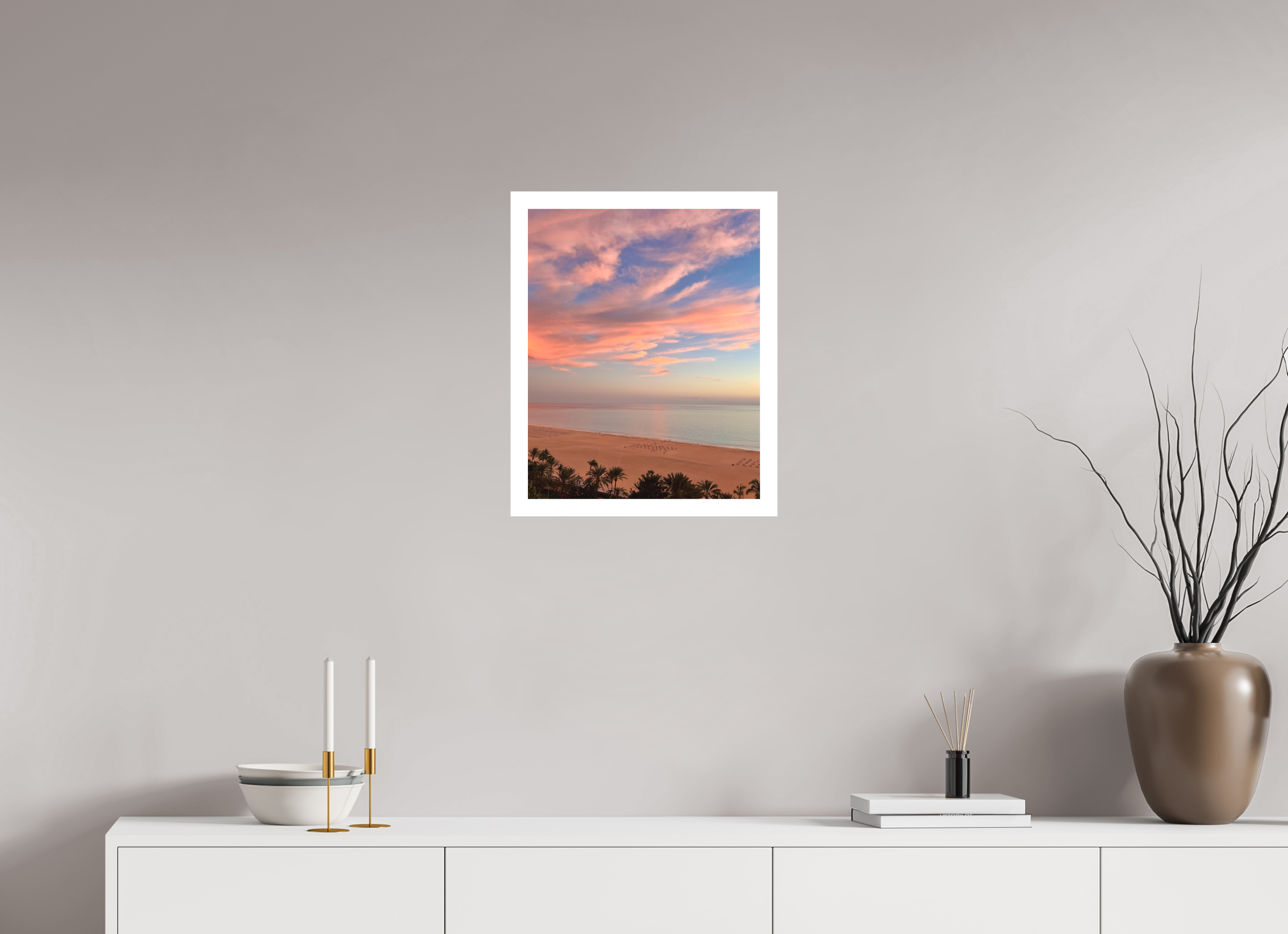 40 x 50 cm, Luxe Paper Print my kinda fireplace