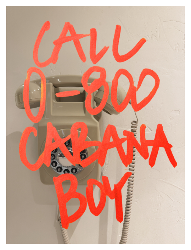 Main image The Cabana Boy - "I just called" Special CABANA EDITION